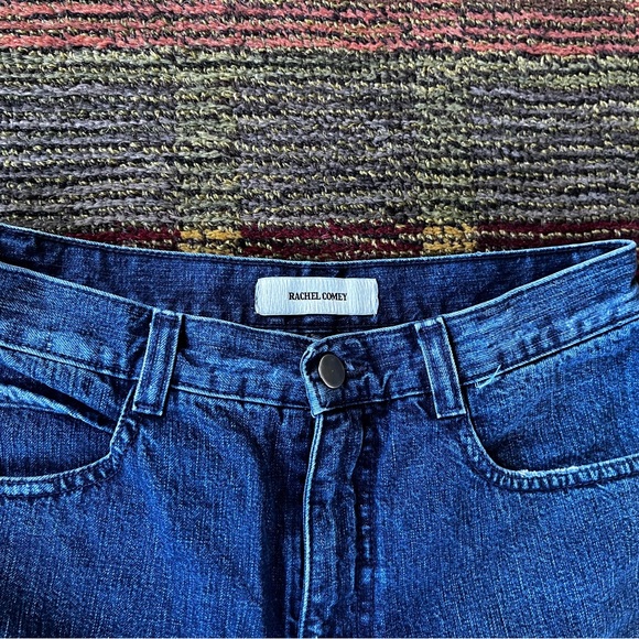Rachel Comey, High-Waist straight-leg cropped jeans. size 6/28 100% cotton. - Picture 4 of 8